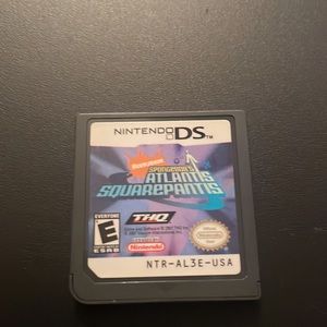 SpongeBob Atlantis Squarepantis Nintendo DS Game Complete In Box